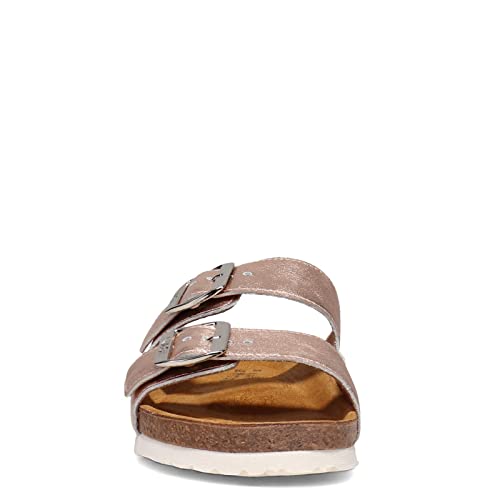 Image of NAOT Footwear Santa Barbara Women's Slide with Cork Footbed and Arch Comfort and Support - Slip On- Lightweight and Perfect for Travel