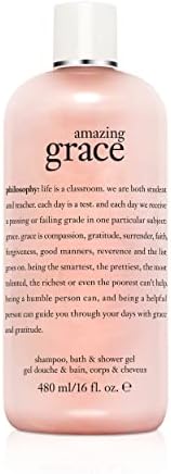 philosophy Amazing Grace Shampoo Shower Gel & Bubble Bath, 16 oz