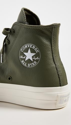 Baskets Converse Chuck Taylor All Star Lift Leather Matte Neutrals Hi W pour Femme - vue 7