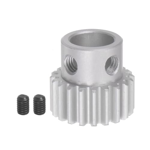 Tool Parts and Accessories Step Spur Gear 12mm Inner Hole Pinion Gear 20T Mod 1 Aluminum Alloy Motor Gear (#CN-140824-14800)