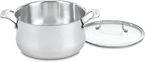 Comparison: Best Cuisinart 6 Quart Pot 5 Cuisinart Contour Stainless 6-Quart Saucepot with Glass Cover