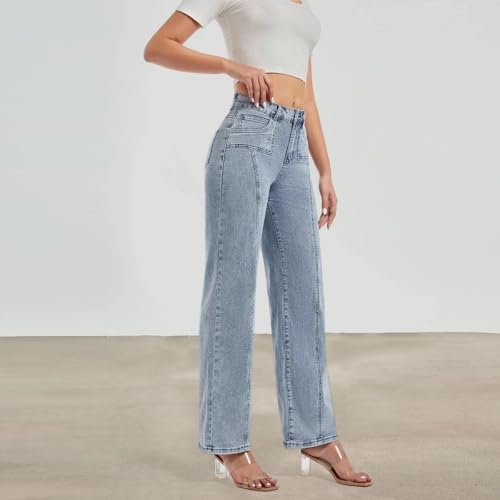 Women's High Waisted Jeans Skinny Stretchy Soft Slim Fit Comfort with Flex Classic Jeggings Denim Pants3