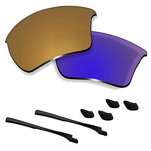 Image of Polarized Replacement Lenses /Rubber Kits for Oakley Half Jacket 2.0 XL