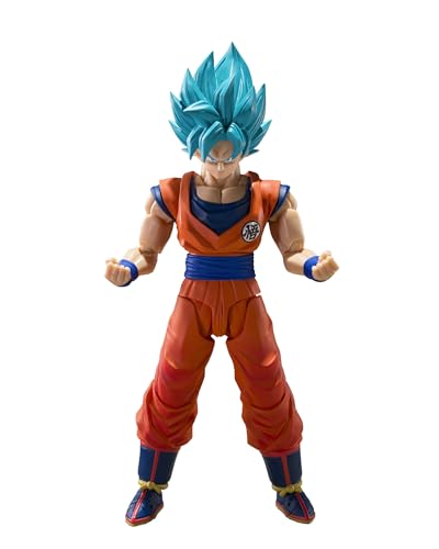 TAMASHII NATIONS S.H.フィギュアーツ ドラゴンボール超 超サイヤ人ゴッド超サイヤ人孫悟空〈限界を超えし蒼き力〉 約145mm PVC&ABS製 塗装済み可動フィギュア