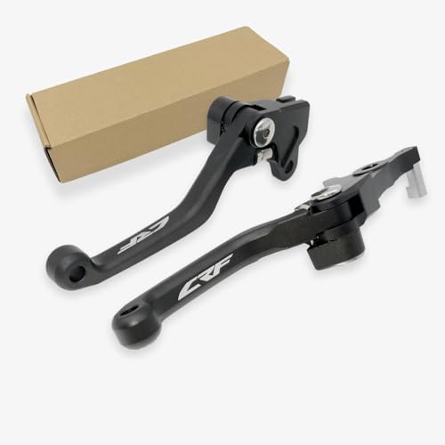 Image of Generic Dirt Pivot Brake Clutch Levers Replacement for Honda CRF250L Rally CRF300L Rally 2021-2023 (Black)