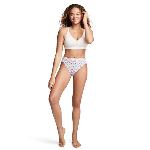 Image of Jockey Women's Underwear Plus Size 100% Cotton Elance French Cut - 3 Pack