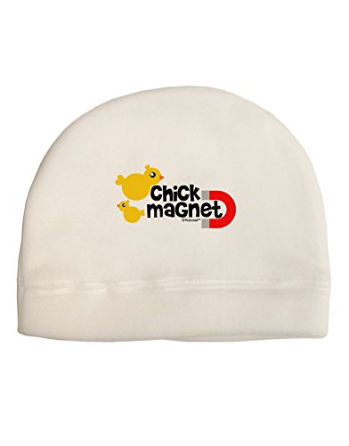 TOOLOUD Cute Chick Magnet Design Child Fleece Beanie Cap Hat White
