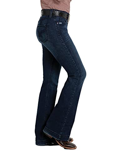 Cinch Women's Slim Fit 5-Pocket Lynden Jean - Moonlight Wash Denim 9 R2