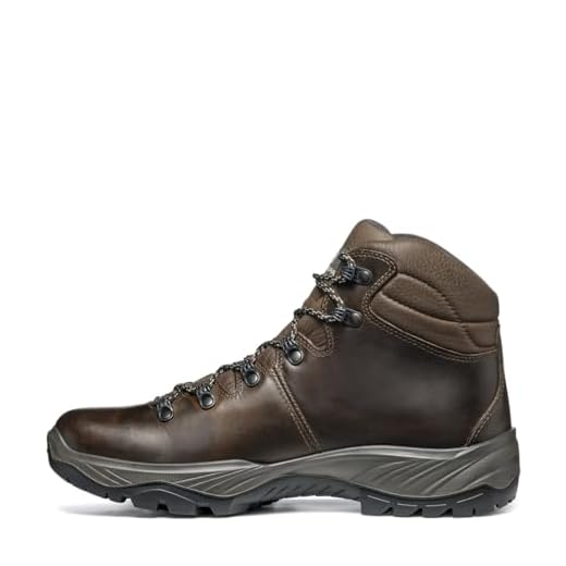 SCARPA Men's Terra GTX Waterproof Gore-Tex Boots for Hiking & Backpacking - Brown - 8-8.5