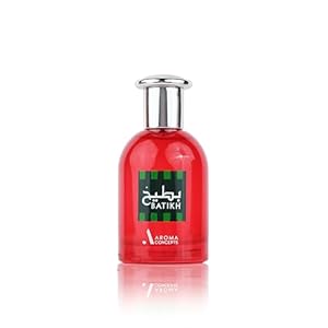 Paris Corner | Batikh Watermelon Perfume EDP 1.7 Fl Oz | Unisex Fragrance for Men & Women | Fresh Pear, Tangerine, Strawberry & Rose with Sweet Praline & Musk | Fruity Summer Scent