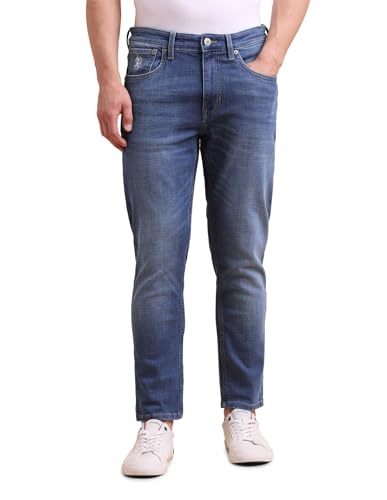 Image of U.S. Polo ASSN. Casual Mens Jeans - Comfort Fit Jeans for Men for Office & Regular Wear