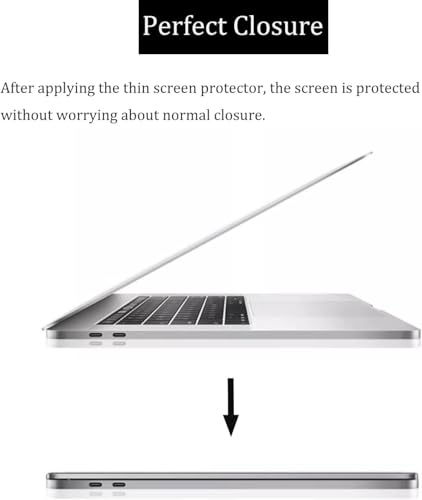 Image of Saco Glideon Premium Laptop Screen Guard 14 Inch | Removal Screen Protector Compatible for HP, ASUS, Acer, Dell, Lenovo Laptops, Glossy Finish, 9H Hardness, Glue Free