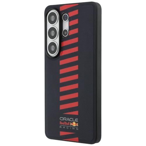 Image of CG MOBILE REDBULL Racing [Official Licensed], Protective Case Designed for Galaxy S26 Ultra (2026) | Magnetic Charging Compatible| Meshed PU Leather Case with Powerbar - Navy