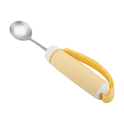 Fdit Disabled Patient Arthritis Elder Utensil Removable Flexible Rotating Eating Tablewares (spoon)