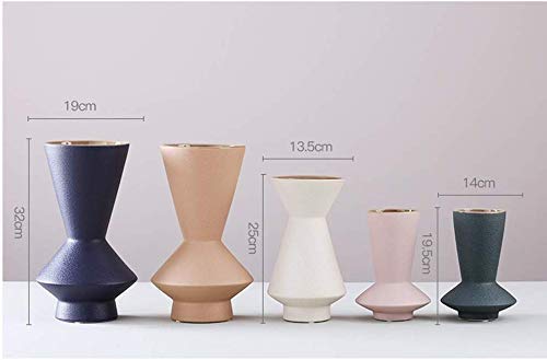 Vase en céramique de table pour une décoration de bureau épurée