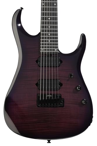 Sterling By Music Man JP157 John Petrucci Signature 7-string in Purple Nebula