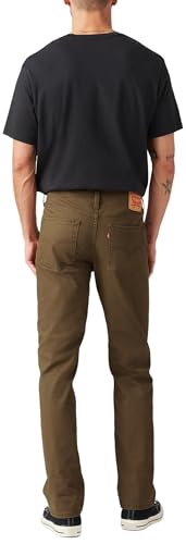 Miniatura 3 de Levi's 514 Straight Fit Jeans, Olive Night, 36W / 36L Hombre