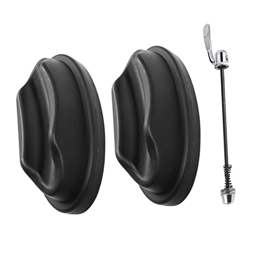 BESPORTBLE Bike Front Wheel Riser Quick Release Level Cycling Platform Accessory Non-Slip Steel Plastic