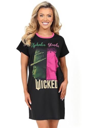 Chemise de nuit en coton pour femme Wicked vêtement de nuit respirant
