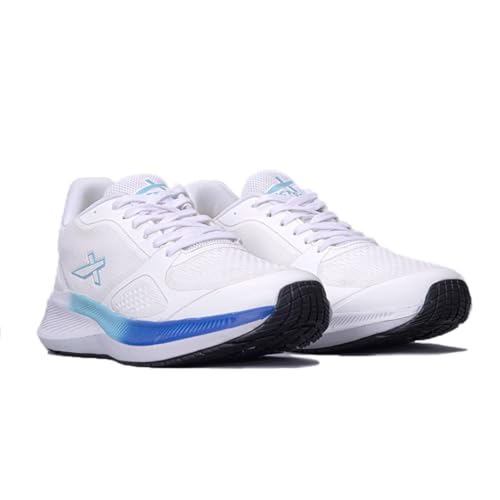 Chaussures de running Vector X Unicorn blanches en 44 avec semelle EVA antidérapante