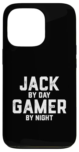 Jack Gamer ハロウィンゲームコスチューム 男性用 ジャックという名前入り スマホケース iPhone 13 Pro 用