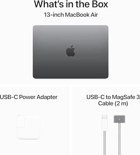 Image of Apple 2024 MacBook Air with M3 Chip 8-Core CPU /10-Core GPU, 15.3-inch, 8GB RAM, 512GB SSD, Space Gray (Renewed Premium)