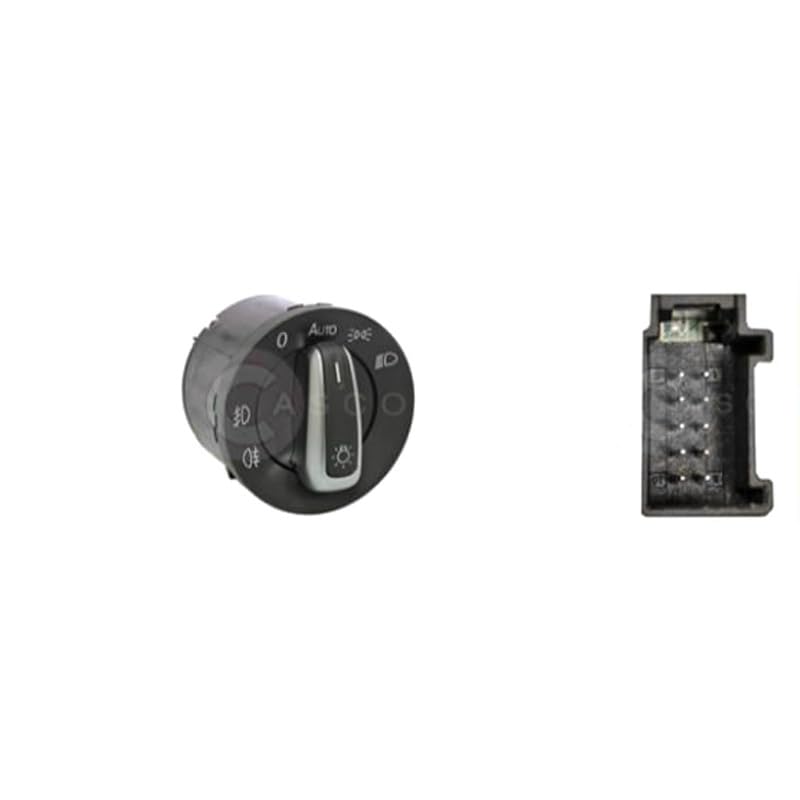 CASCO CLH73004AS Interruttore comando luci Compatibilità con VW Golf 6 5K1 TIGUAN 5N Transporter T5 Van 7HA, 7HH, 7EA, 7EH Transporter T5 Bus 7HB, 7HJ, 7EB, 7EJ, 7EF, 7EG, 7HF, 7EC TOURAN 1T3