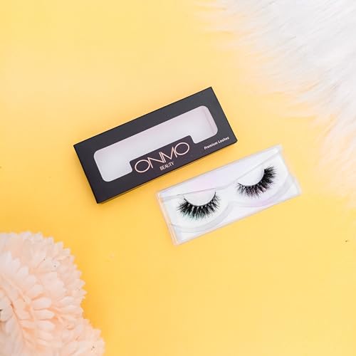 Image of Beauty False Eyelash For Women-Natural & Lightweight Faux Mink Fake Eyelashes /Long Lasting Eye Makeup Lash 5D / Soft & Comfortable Black Reusable Cat Eye Lashes -Fluttery & Wispy (Chic)