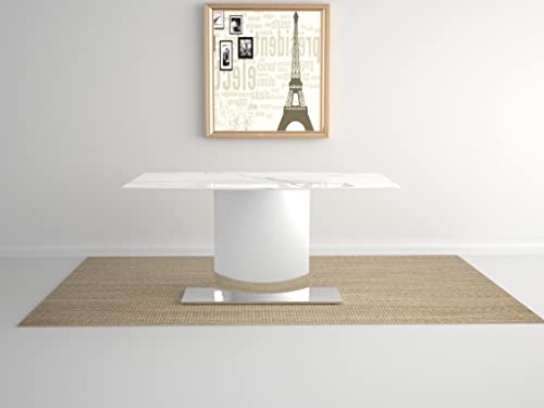 Neos Modern Furniture Dining Tables, White