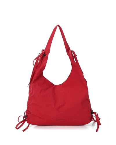 Bolso Hobo Grande de Nylon para Mujer miniatura 1