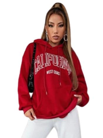 Image of SXV 'You are Loved' Printed Cool Aesthetic Sweatshirt Hoodie
