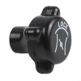 FUBESK Handgasregler Knopf 1841531W10 für Nissan Patrol Y60 GU Y61, Schwarz