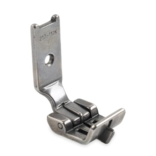 Cnonee1 5/16" Steel Center Edge Double Needle Presser Foot miniatura 6