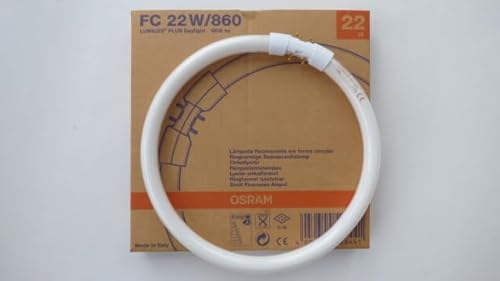 Osram Neonringröhre T5, 22W/860, Tageslicht/Daylight, Fassung 2GX13