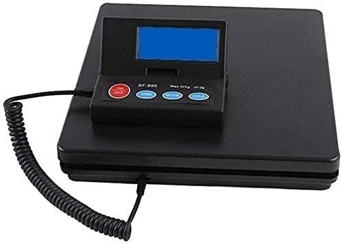 Báscula postal digital plataforma 50kg/2g negra miniatura 1