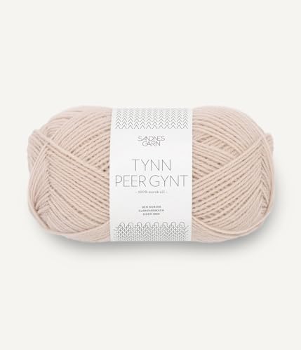 Sandnes Garn Tynn Peer Gynt env. 205 m col. 2321 marsipan 50 g