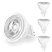LED GU4 MR11 Lampada Riflettore Lampada Ceramica Cup, 4W, 390 Lumen Sostituisce 25 30 Lampade Alogene da 35 Watt, Ra>83, Bianco Caldo 2700K, Angolo del Fascio 120°, Confezione Da 4