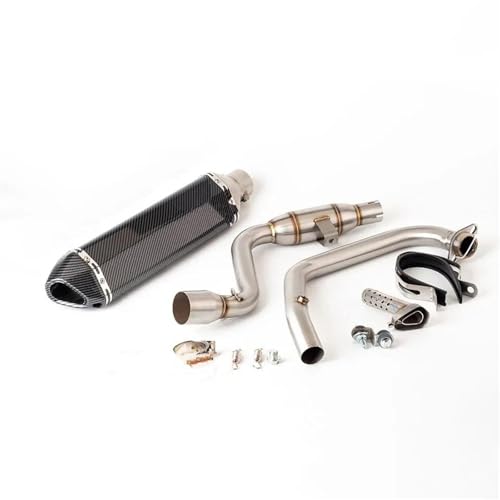 Tuyau d'échappement moto pour réparer la liaison de silencieux Suzuki Gixxer 155 défectueuse Type 2