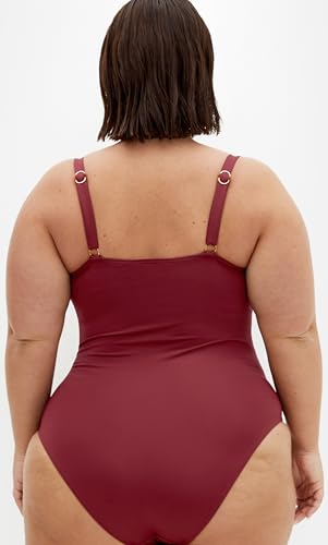 City Chic Women's Plus Size 1 Piece Swimsuit - Seville Underwire2