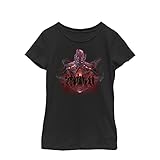 eternals marvel characters Diseño creativo Marvel Eternos Rojos Camiseta, Negro, L para Niñas