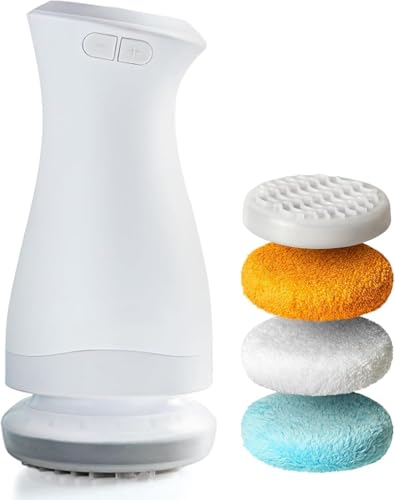Sculpteur Pro Vulaura Anti Cellulite, Appareil de Massage Corps Électrique avec 3 Têtes de Massage, Masseur Beauté pour Abdomen, Jambes, Bras, Fessiers