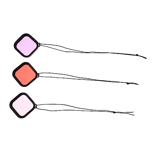 VILLCASE Scuba Diving Lens Filter Set Waterproof Housing for 8 15-70ft/5-21m Depth Underwater Photography Accessory