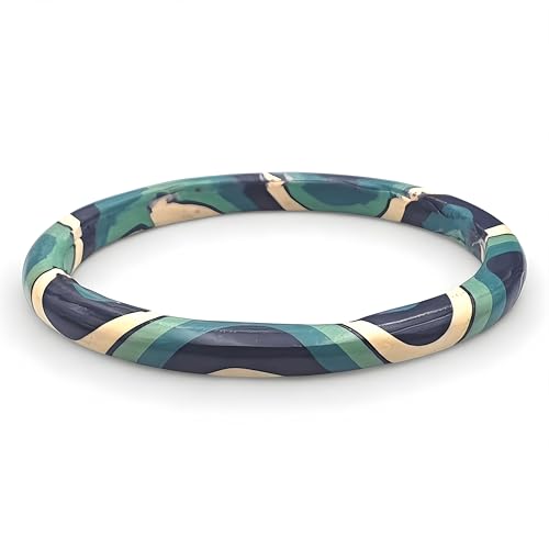 Image of Rajasthani Traditional Lac Bangles Set, Handcrafted Multi-Color Pattern with Gold Accents, Jaipuri Lakh Chudi, Red, Maroon, Pink, Purple, Blue, Green, 4 Piece Set