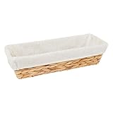 Coloris : Beige Paris Prix FIVE Simply Smart - Corbeille à Baguette en Jacinthe Harmony 39cm Naturel