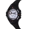 Lorus Men's Digital Quartz Watch with Silicone Strap R2381PX9, black #1