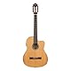 Ortega Guitars Konzert Gitarre Elektro-Akustisch – 4/4, Slim Neck – Family Series Pro – Inklusive Gig Bag – Massive Kanadische Rotzeder, Mahagoni, Natur (RCE131SN)
