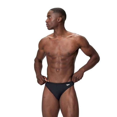 Speedo Mens Swimsuit Brief Comfort Waistband
