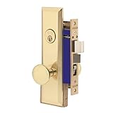Mortise Lock Entry Lockset Deadbolt for Residential Commercial Backset 2-1/2' (Right Hand)