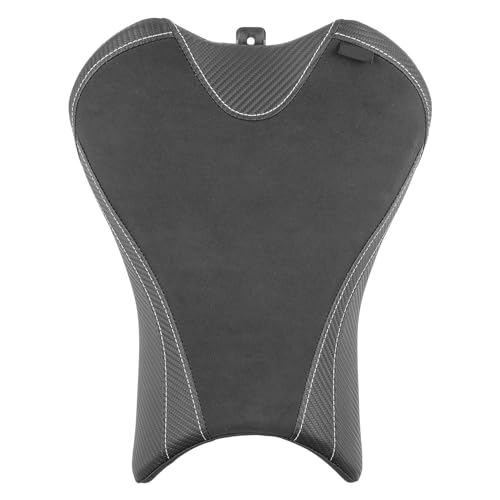 Funda de PU grueso para asiento motocicleta, cojín de tacto premium individual 2019-2024