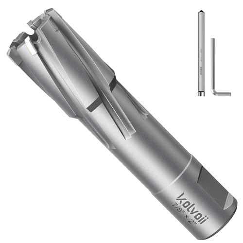 Kolvoii TCT Annular Cutter 7/8" Diameter x 2" Depth, Mag Drill Bit